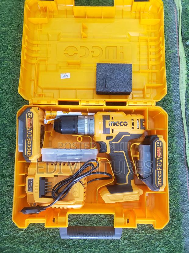 INGCO CORDLESS Impact Drill 20V 2 Batteries - CIDLI201452 · Photo 4