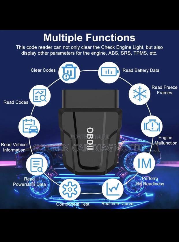 ELM327 V011 OBD2 Bluetooth Car Diagnostic Scanner photo 5