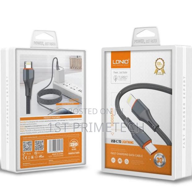 LDNIO Type-C to Lightning (iPhone) Cable