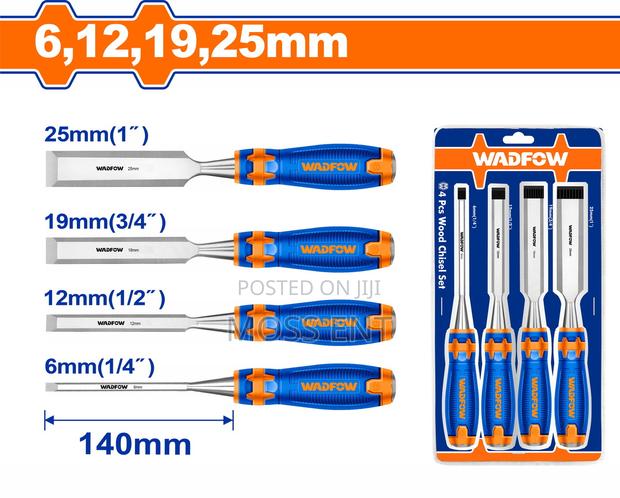 4 PCS Wood Chisel Set - Wwc2204 · Photo 2