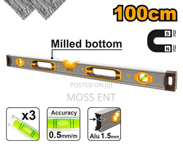 Spirit Level With Magnets 100cm - Hsl38100m · Photo 2