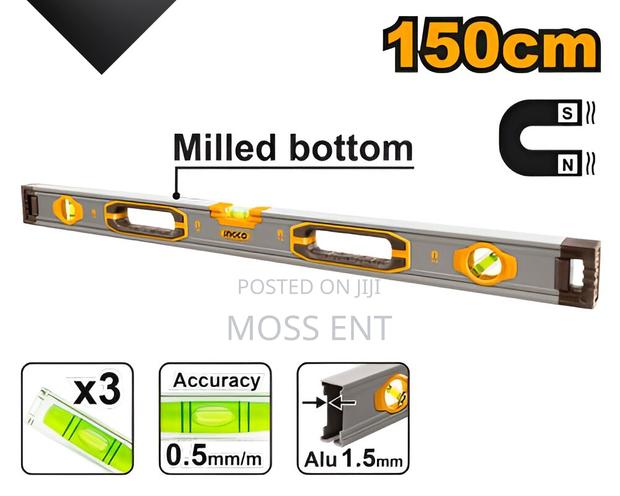 Spirit Level With Powerful Magnets 150cm - Hsl38150m · Photo 2
