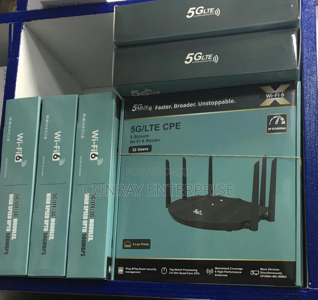 5g/Lte Cpe 8-Stream Wifi 6 Router. photo 2