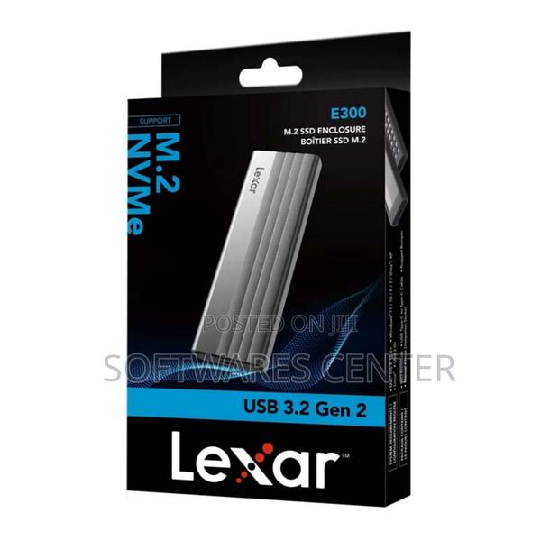 Lexar E300 M.2 Nvme SSD Enclosure, USB 3.2 Gen 2 (10gbps) · Photo 2