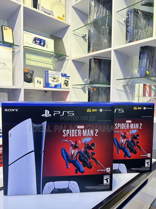 Brand New Ps5 Slim Digital. Limited Spider-Man Edition · Photo 4