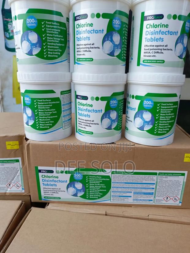 Chlorine Water Purification Tablets
