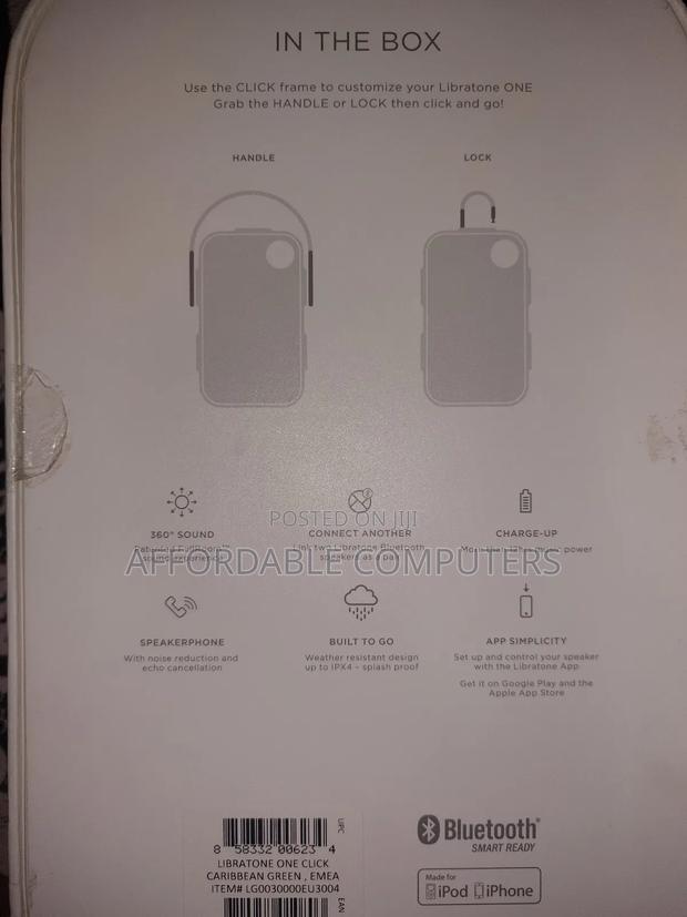 Libratone One Click Bluetooth Speaker Powerful Sound photo 2