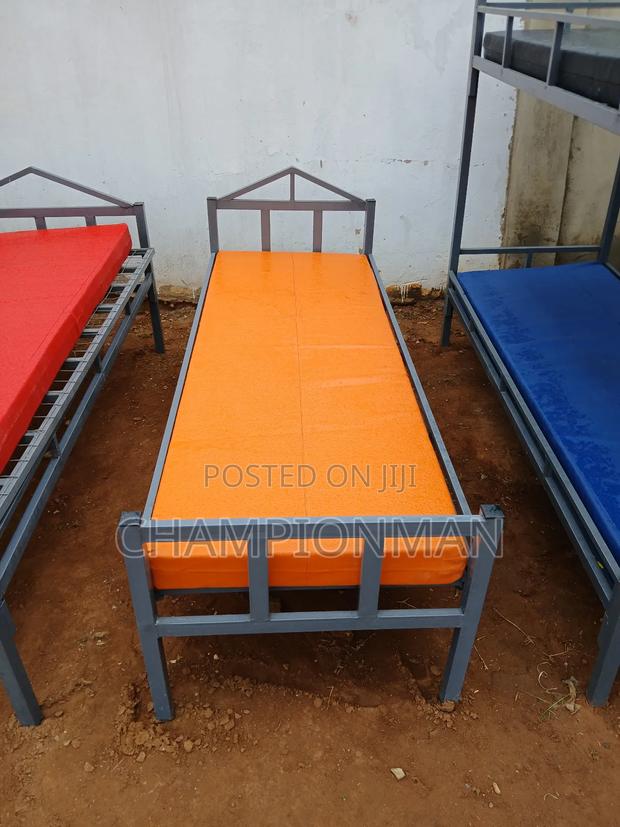 Student Metal Bed With Mattress photo 2