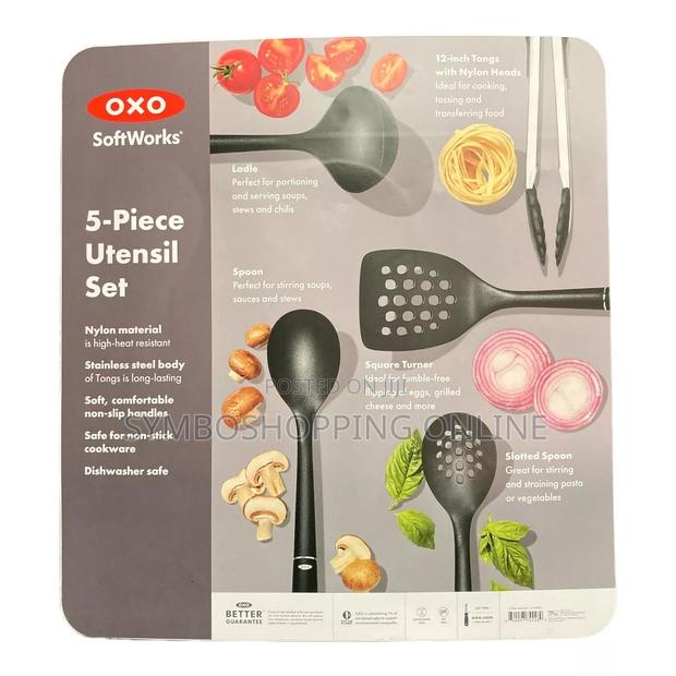 Oxo 5-Piece Kitchen Utensil and Tool Set photo 2