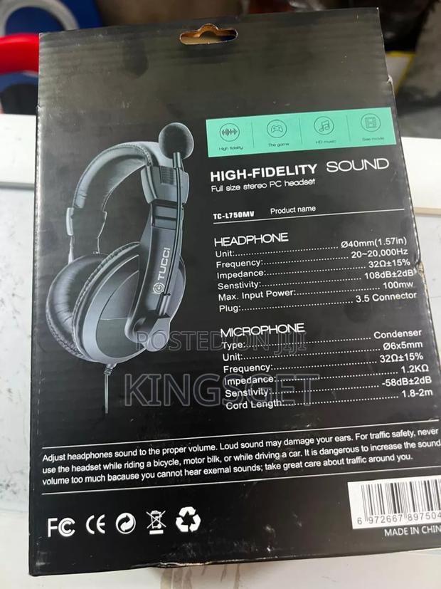 Tucci TC-L750MV Headset · Photo 4