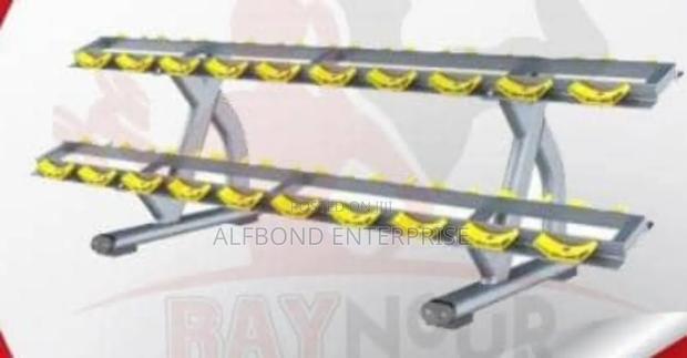 2 Layers Heavy Duty Dumbbell Rack · Photo 3