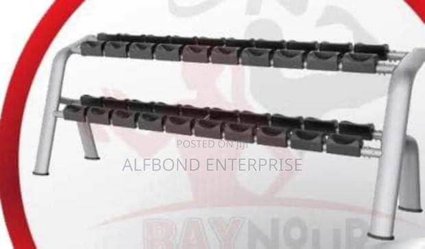 2 Layers Heavy Duty Dumbbell Rack · Photo 4
