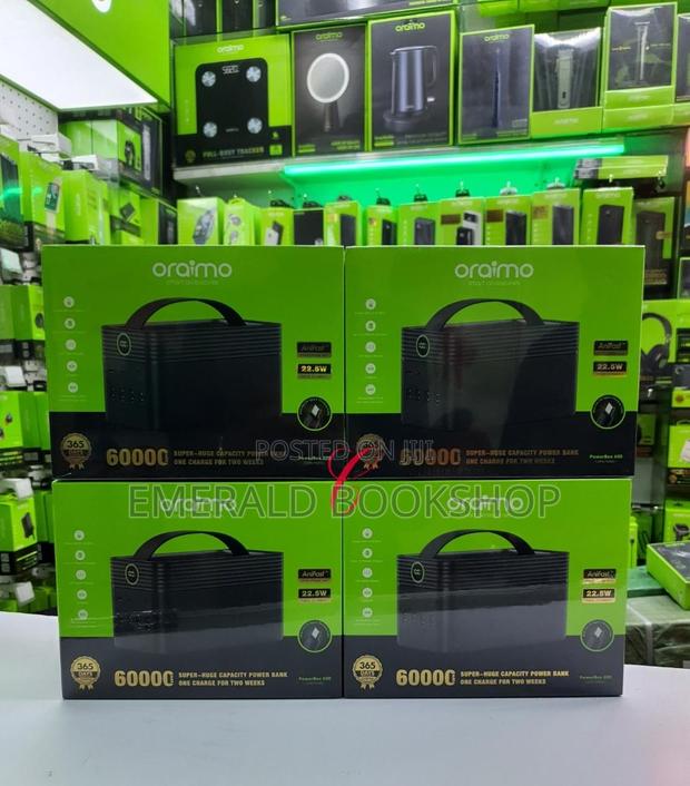 Oraimo Powerbox 600 60000mah 22.5W Power Bank photo 2