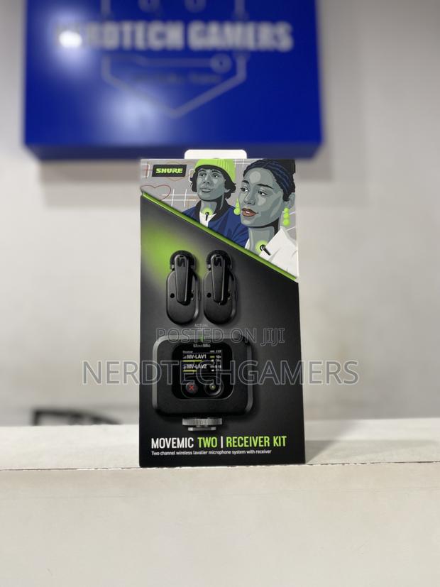 Shure Movemic Two Kit - Pro Wireless Lavalier Microphones · Photo 4