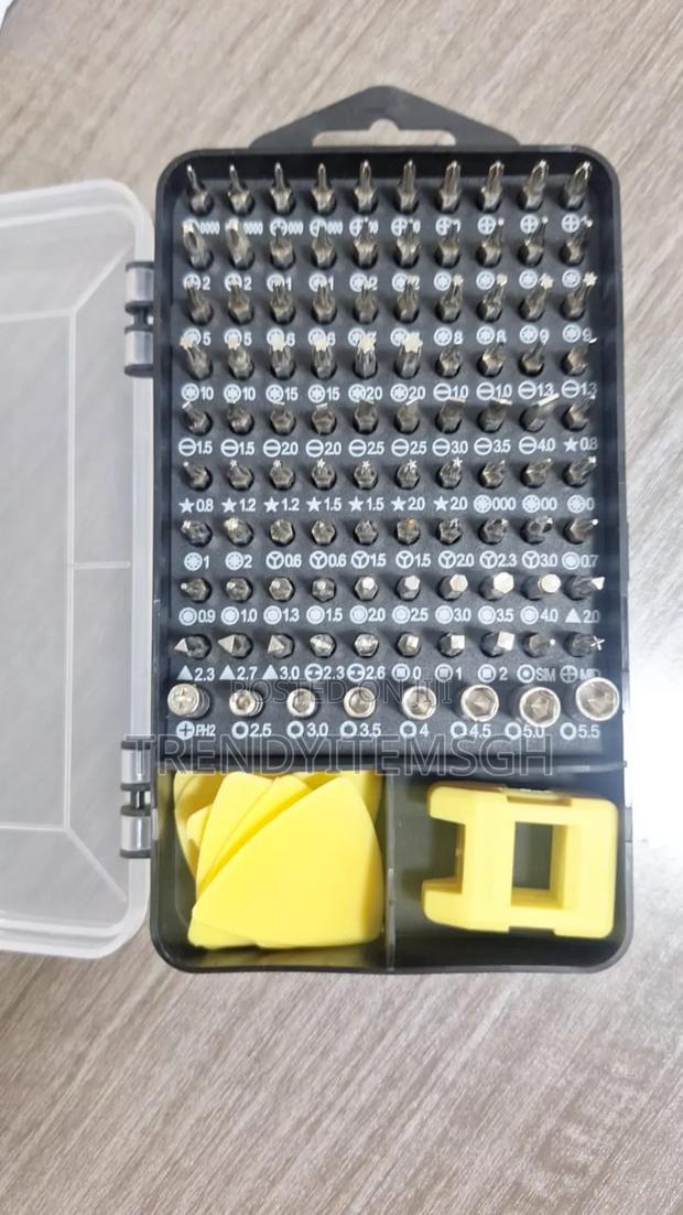117pcs Magnetic Repair Screwdriver Tool Set · Photo 3