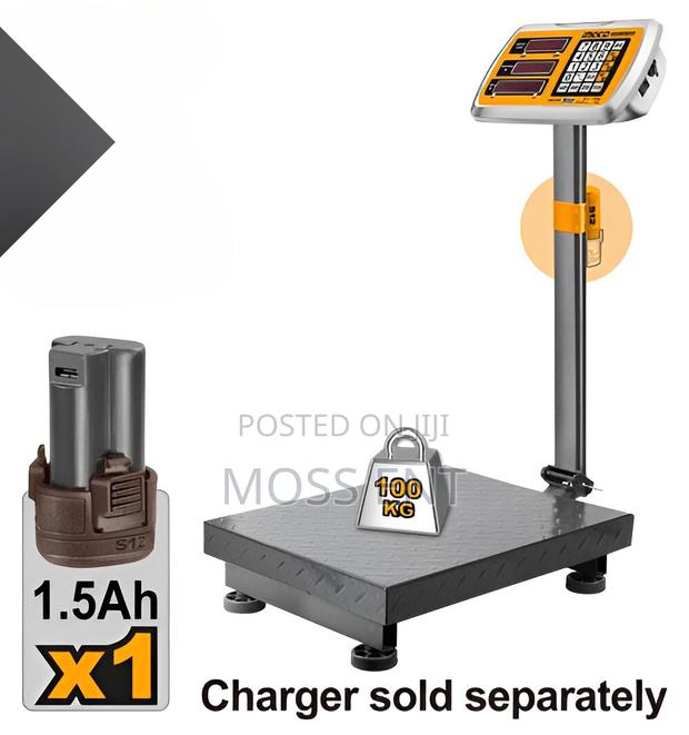 Lithium-Ion Scale USB-C 12v 100kg - Ces1302 · Photo 2