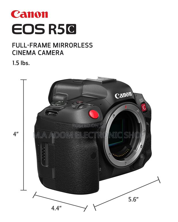 Canon EOS R5 C Mirrorless Camera (Body Only), · Photo 3