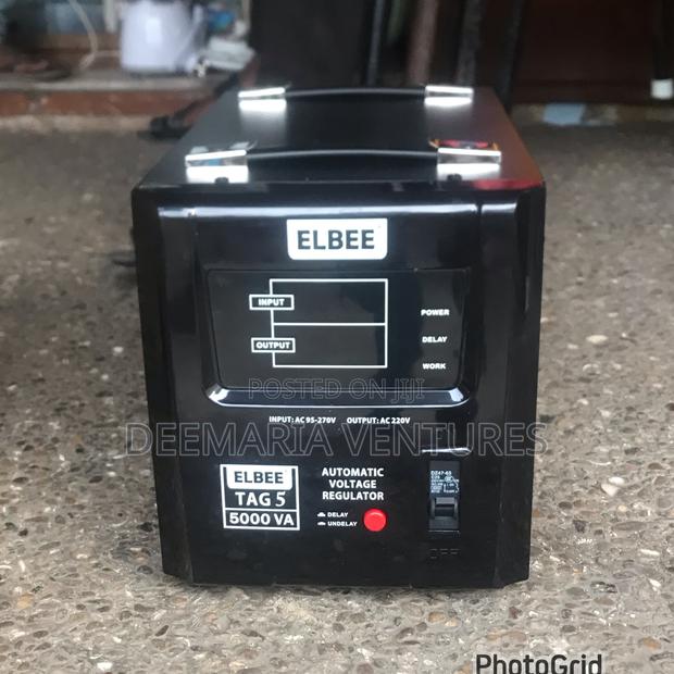 Elbee 5000va (Tag 5) Digital Automatic Voltage Regulator photo 2