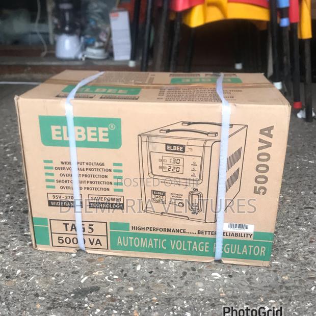 Elbee 5000va (Tag 5) Digital Automatic Voltage Regulator photo 4