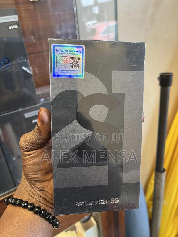 New Samsung Galaxy S21+ 5G 128 GB Black