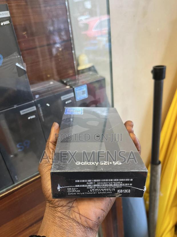 New Samsung Galaxy S21+ 5G 128 GB Black