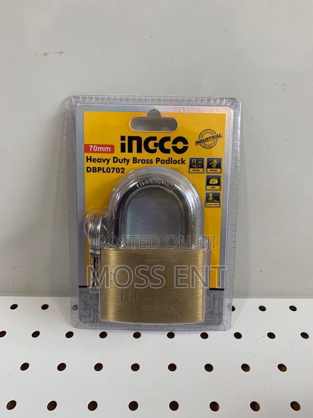 Heavy Duty Brass Padlock 70mm - Dbpl0702 · Photo 4