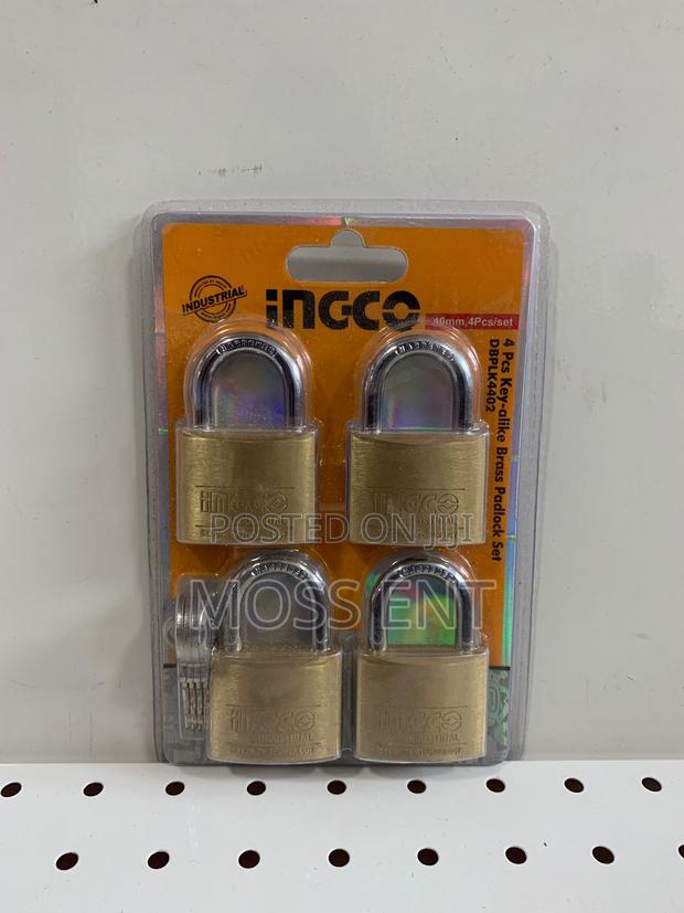 4pcs Key-Alike Brass Padlock Set 40mm - Dbplk4402 · Photo 4
