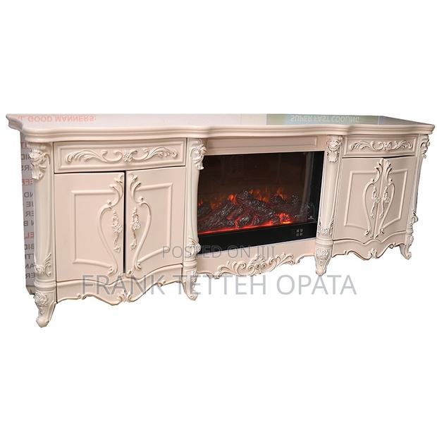 Classic Electrified Fireplace Tv Stand for Smart Home photo 2