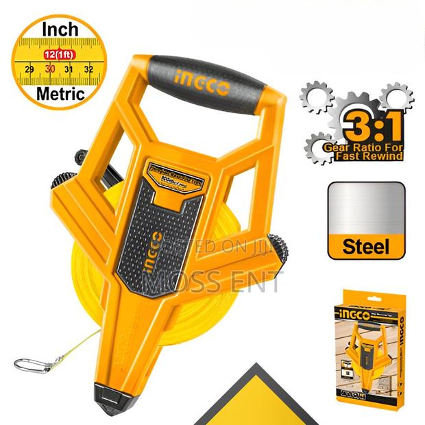 Fibreglass Measuring Tape 100m - Hfmt82100 · Photo 2