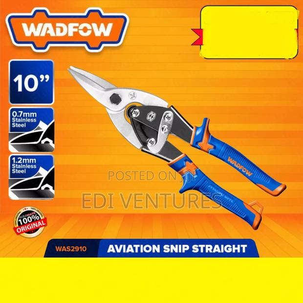 Wadfow 10" Aviation Snip (Straight) · Photo 2