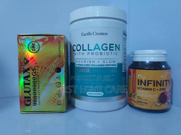 Glutax Pill, Earth Creation Collagen Infinity Vitamin C · Photo 2