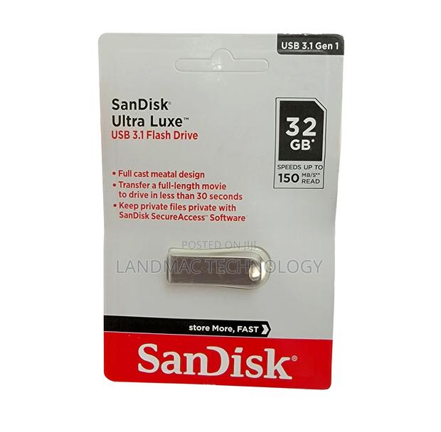 Sandisk Ultra Luxe USB 3.1 32GB Flash Drive · Photo 2