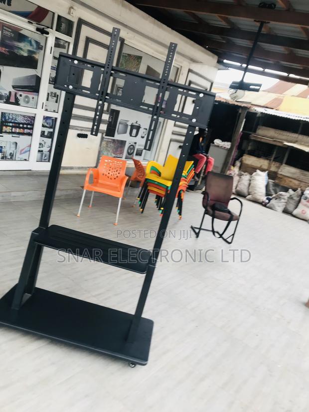 Brand New Mobile Tv Stand Height Adjustable 60-100 Inches · Photo 2