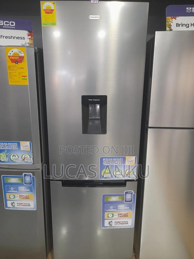 Nasco Bottom Freezer Fridge With Dispenser photo 2