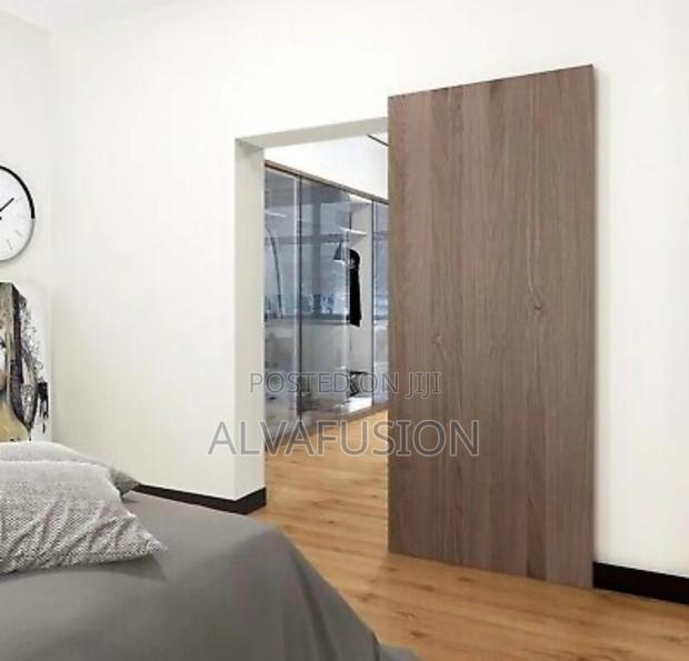 Concealed Sliding Barn Door Hardware Soft Close Mechanism · Photo 2