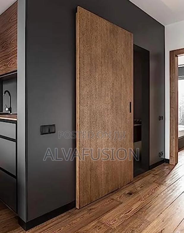 Concealed Sliding Barn Door Hardware Soft Close Mechanism · Photo 3
