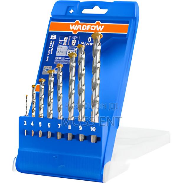 8 PCS Masonry Drill Bits Set - Wmj6b08 · Photo 2