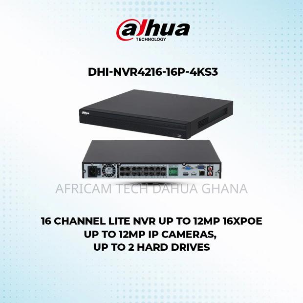 Dahua NVR 16 Network Video Recorder Poe 12mp 2hdd Ip Wifi · Photo 2