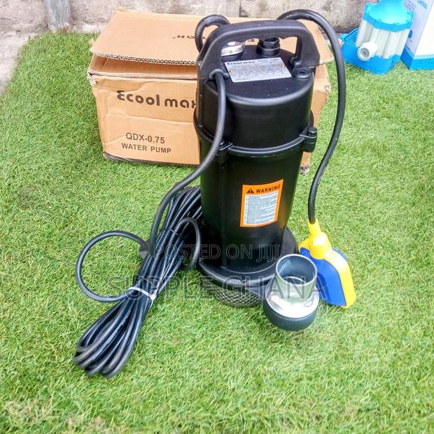 Water Pump 1.0hp Ecoolmax Submersible Pumps QDX_0.75 Better · Photo 2