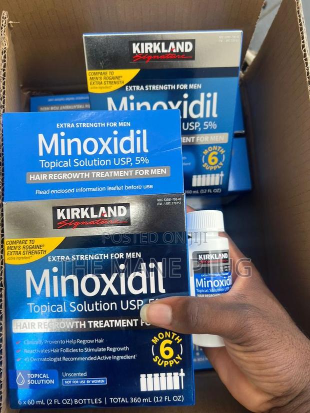 Kirkland Minoxidil Hair Beard Growth Oil · Photo 4