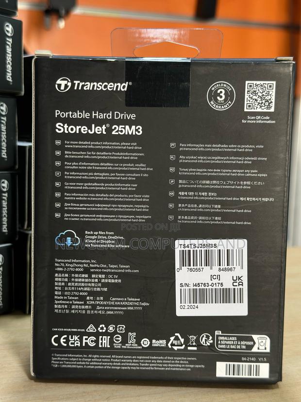 4tb Transcend 25M3 External HDD photo 4