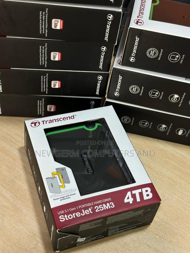 4tb Transcend 25M3 External HDD photo 2