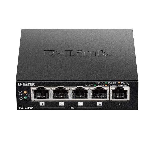 D.Link 5-Port Desktop Gigabit Poe+ Switch · Photo 2