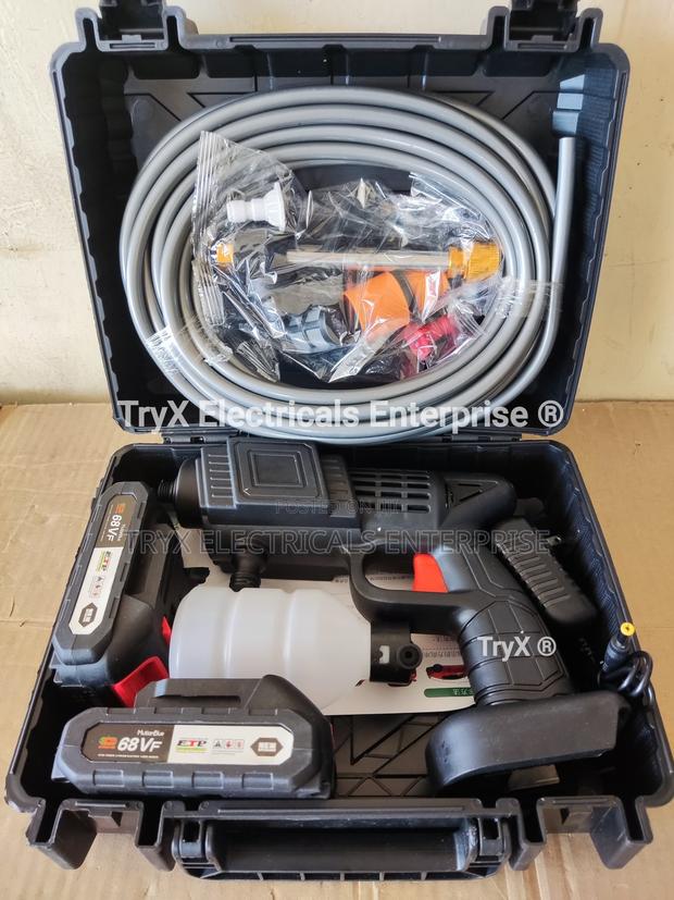 68vf Cordless Car Pressure Washer - Complete Set