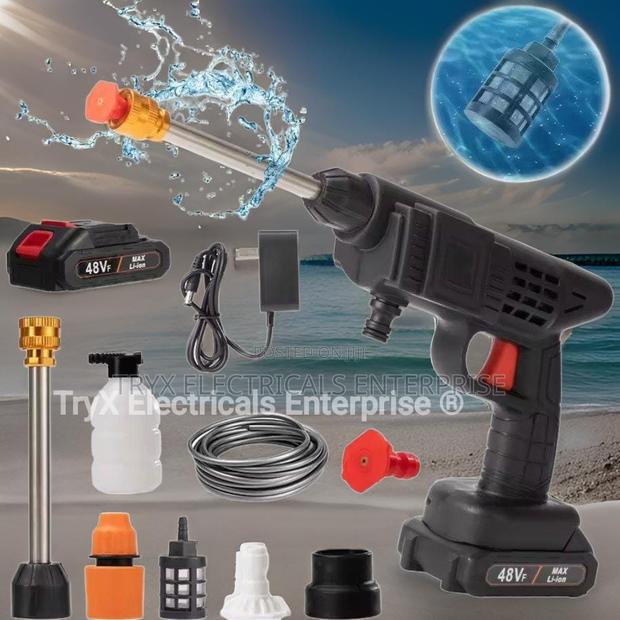 68vf Cordless Car Washer - Complete Set
