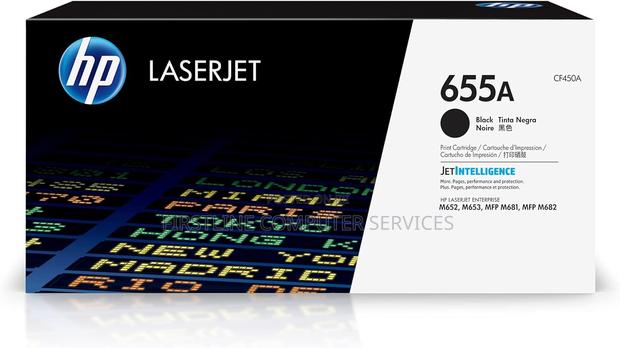 Hp 655a Black Toner Cartridge (Cf450a) · Photo 3