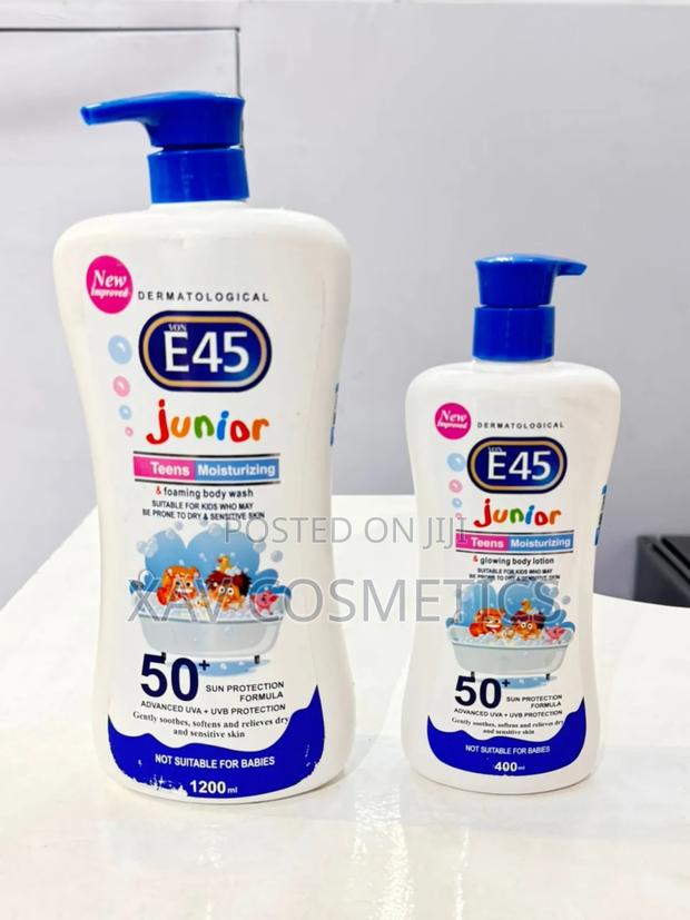 E45 Junior Teens Moisturizing Lotion and Body Wash · Photo 2