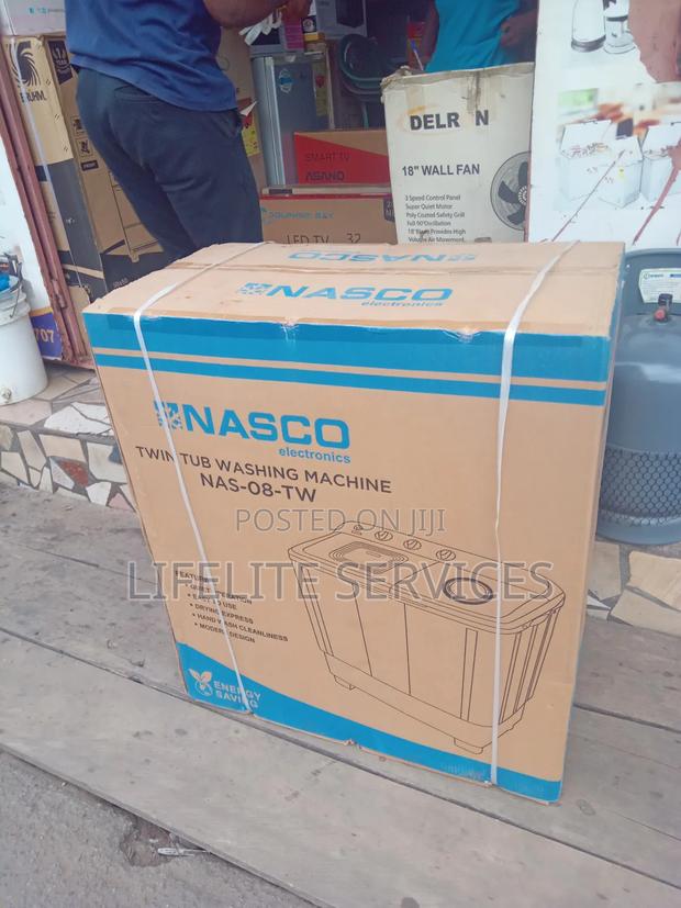Washing Machine 8kg Nasco*Silence Operation