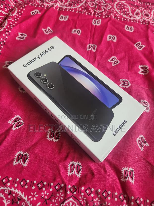 New Samsung Galaxy A54 5G 256 GB Black