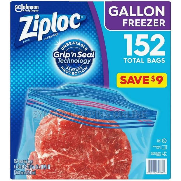 Ziploc Gallon Freezer Bags (115 for 38pcs Pack) photo 4